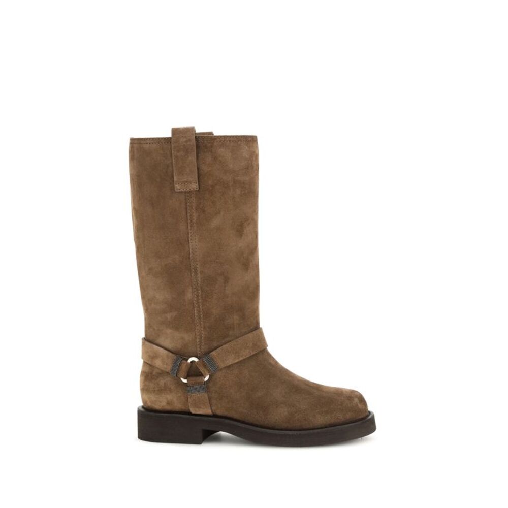 Brunello Cucinelli Women Suede Boots
